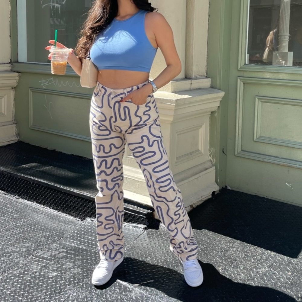 ZARA COOL DESIGN PANTS